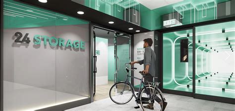 24 storage老闆|建華「落重本」攻迷你倉 電子鎖成本千元 設單車維修。